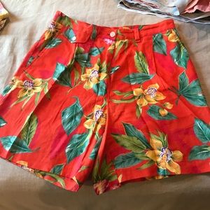 RL floral shorts